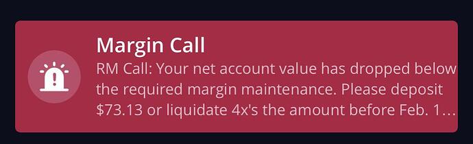 margin call